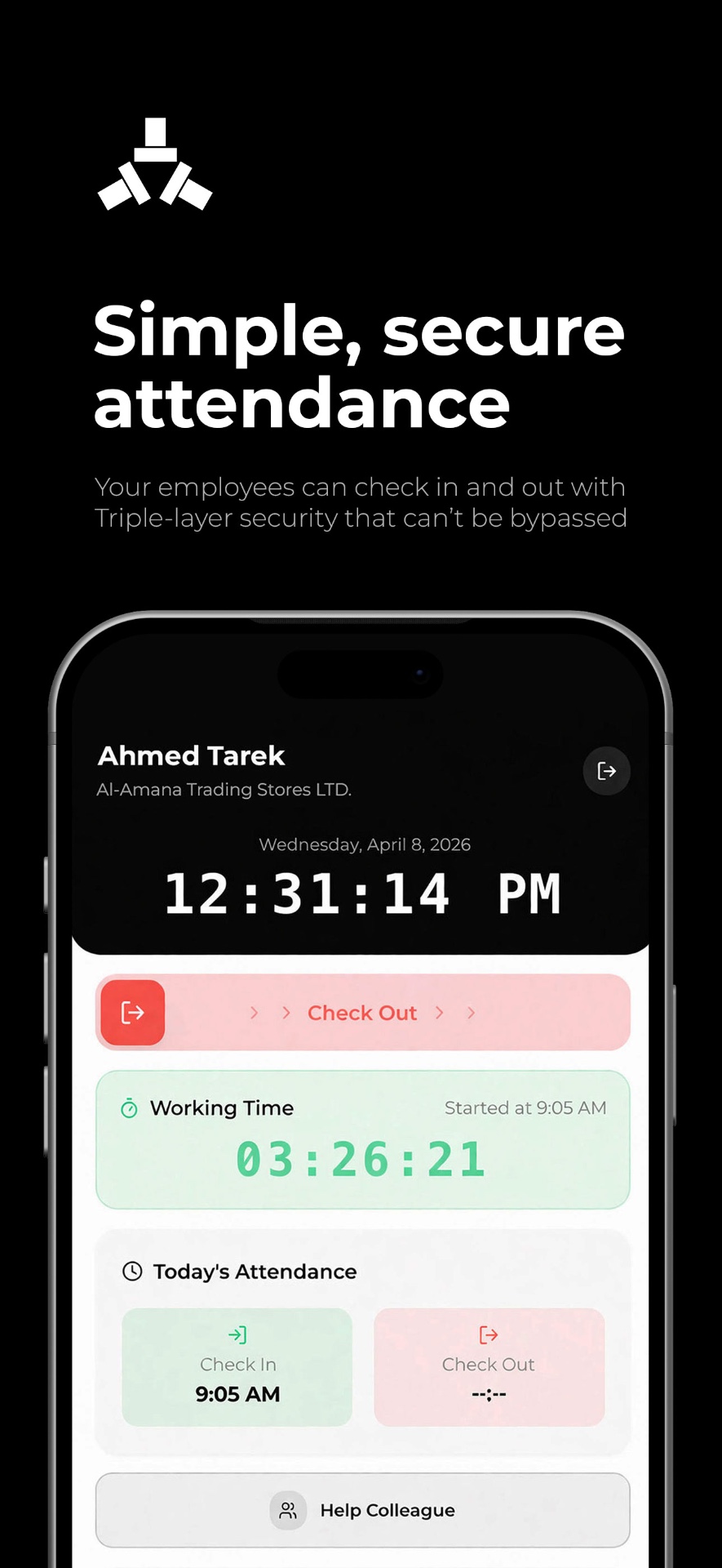 Simple, secure attendance